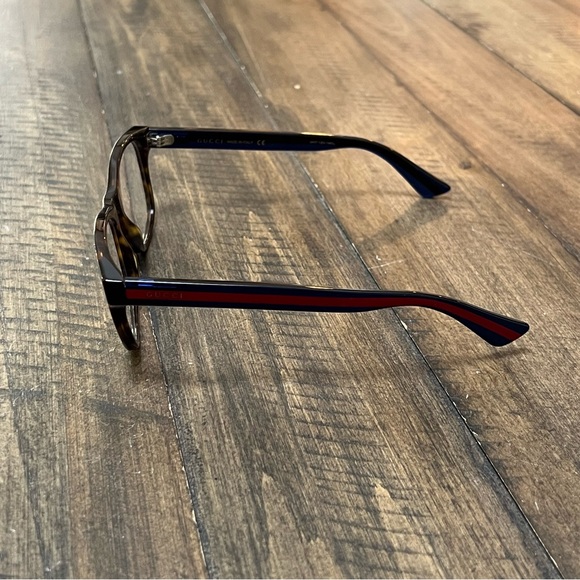 Gucci | Square Havana eyeglass frames - Picture 5 of 11